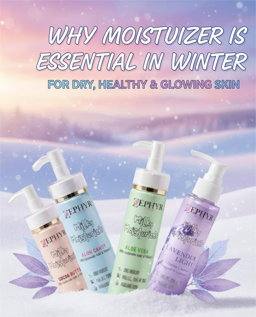 Why Moisturizer Is Essential in Winter for Dry, Healthy & Glowing Skin