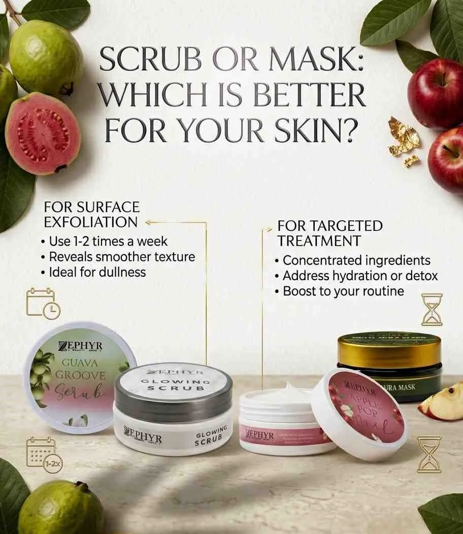 Scrub or mask: Which is better for your skin?